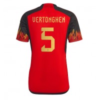 Belgia Jan Vertonghen #5 Hjemmedrakt VM 2022 Kortermet